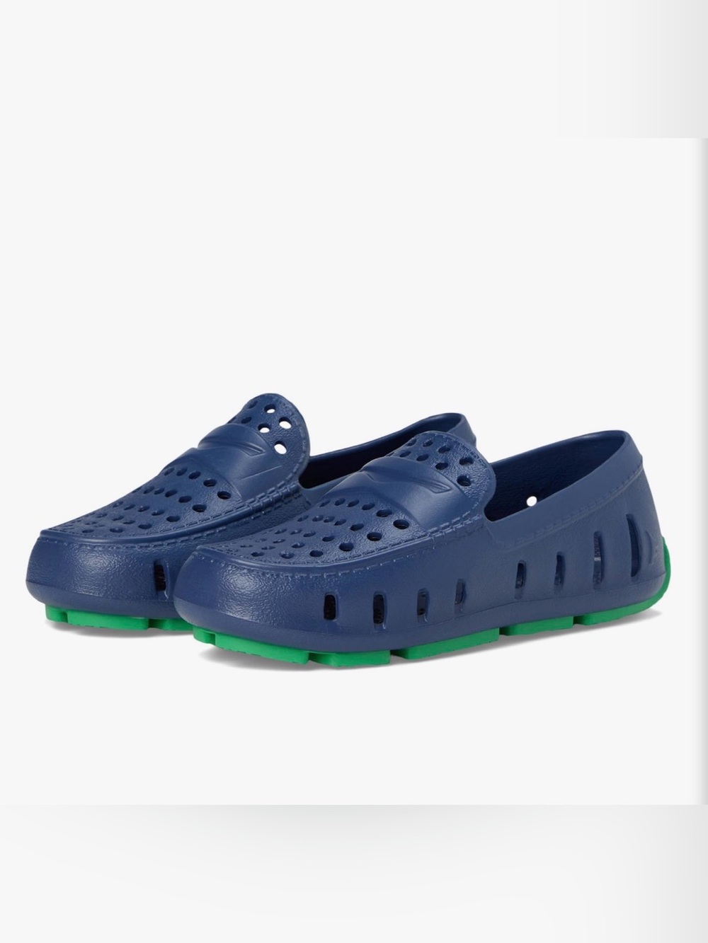 Floafers Kids Prodigy Driver - Navy Peony/Turf Green Toddler Size 7